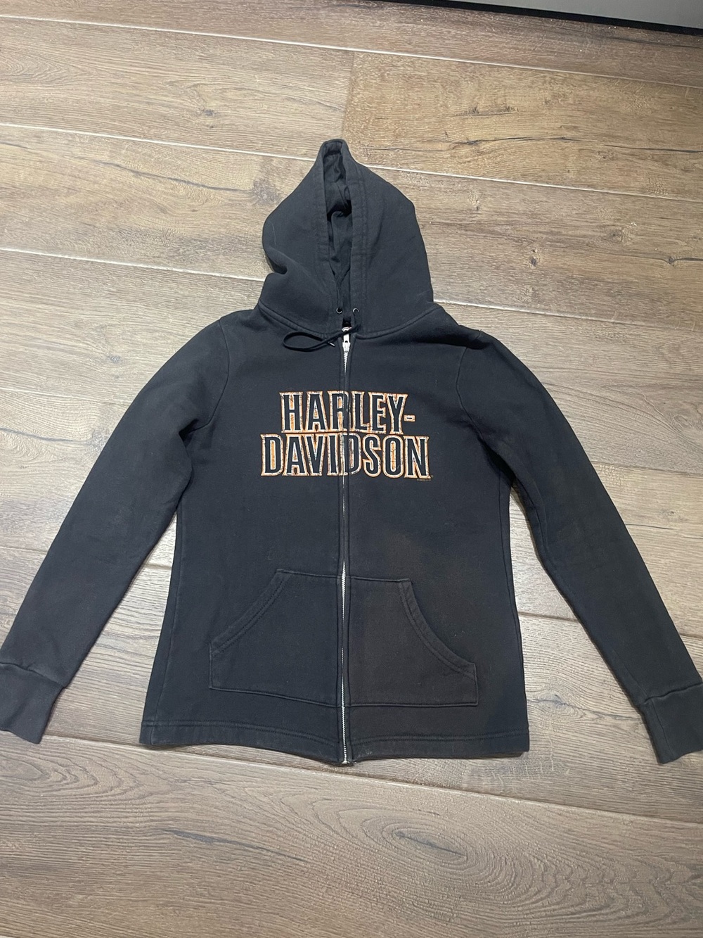 Harley-Davidson Black Hoodie with logo